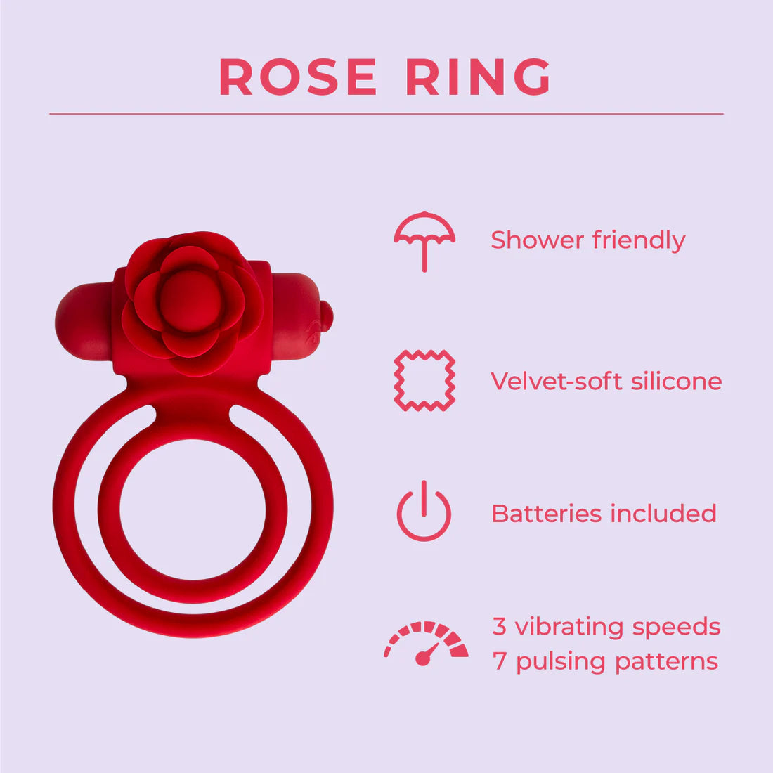Rose Ring - IN STOCK - 4 LEFT! - Pure Romance