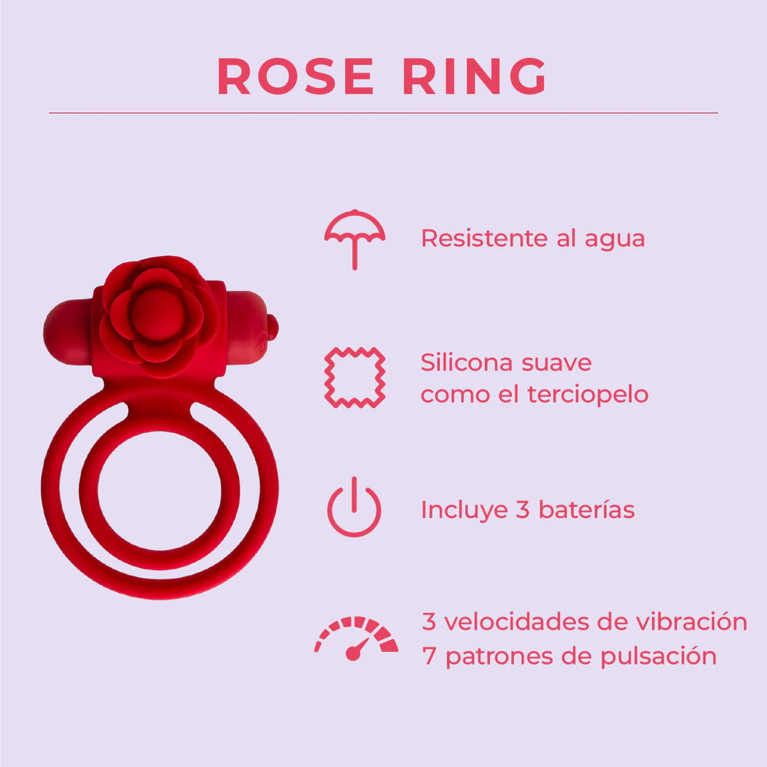 Rose Ring - IN STOCK - 4 LEFT! - Pure Romance