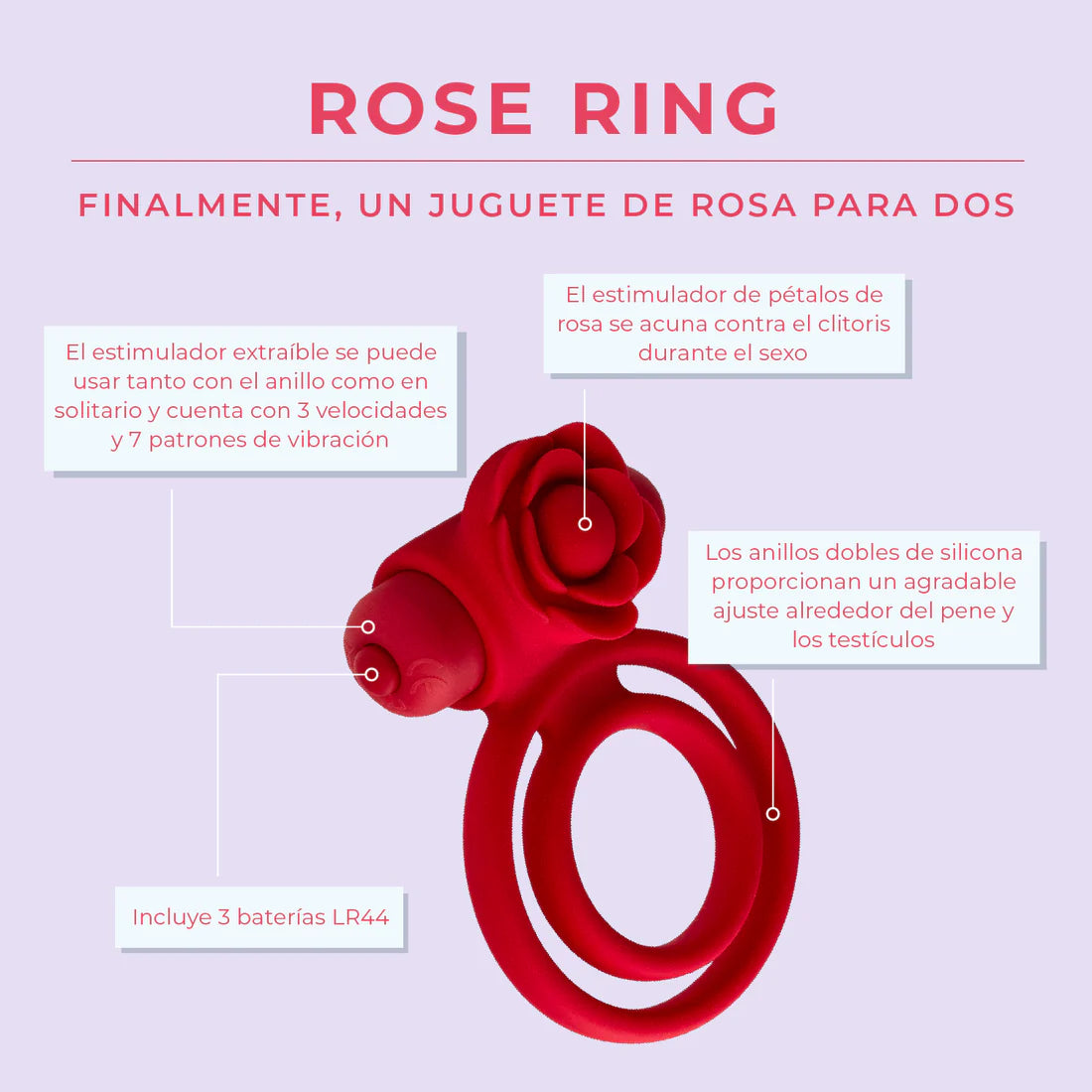 Rose Ring - IN STOCK - 4 LEFT! - Pure Romance