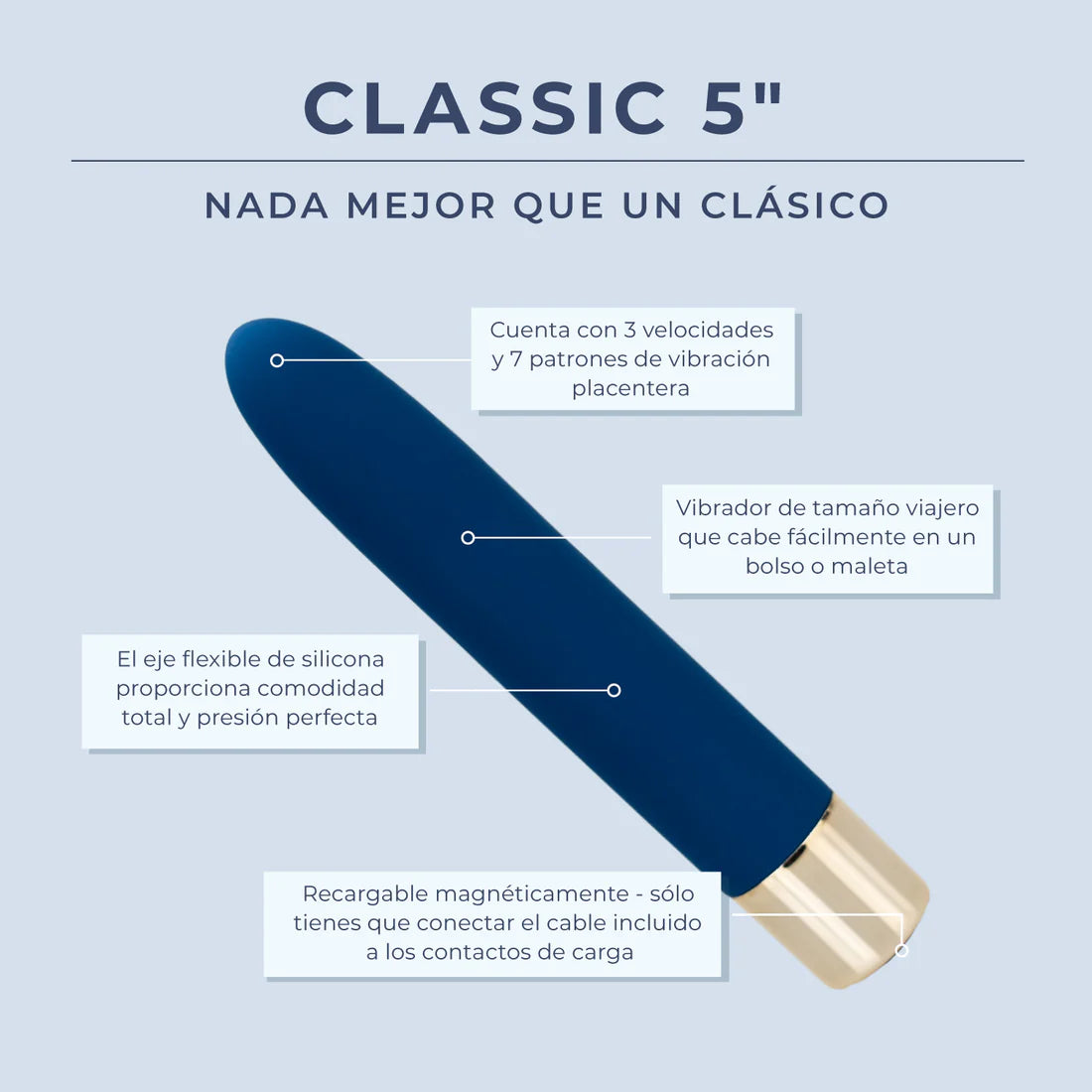 Classic 5” - IN STOCK - 10 LEFT! - Pure Romance