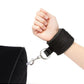 Inflatable Position Wedge with Detachable Cuffs Lux Fetish - Black