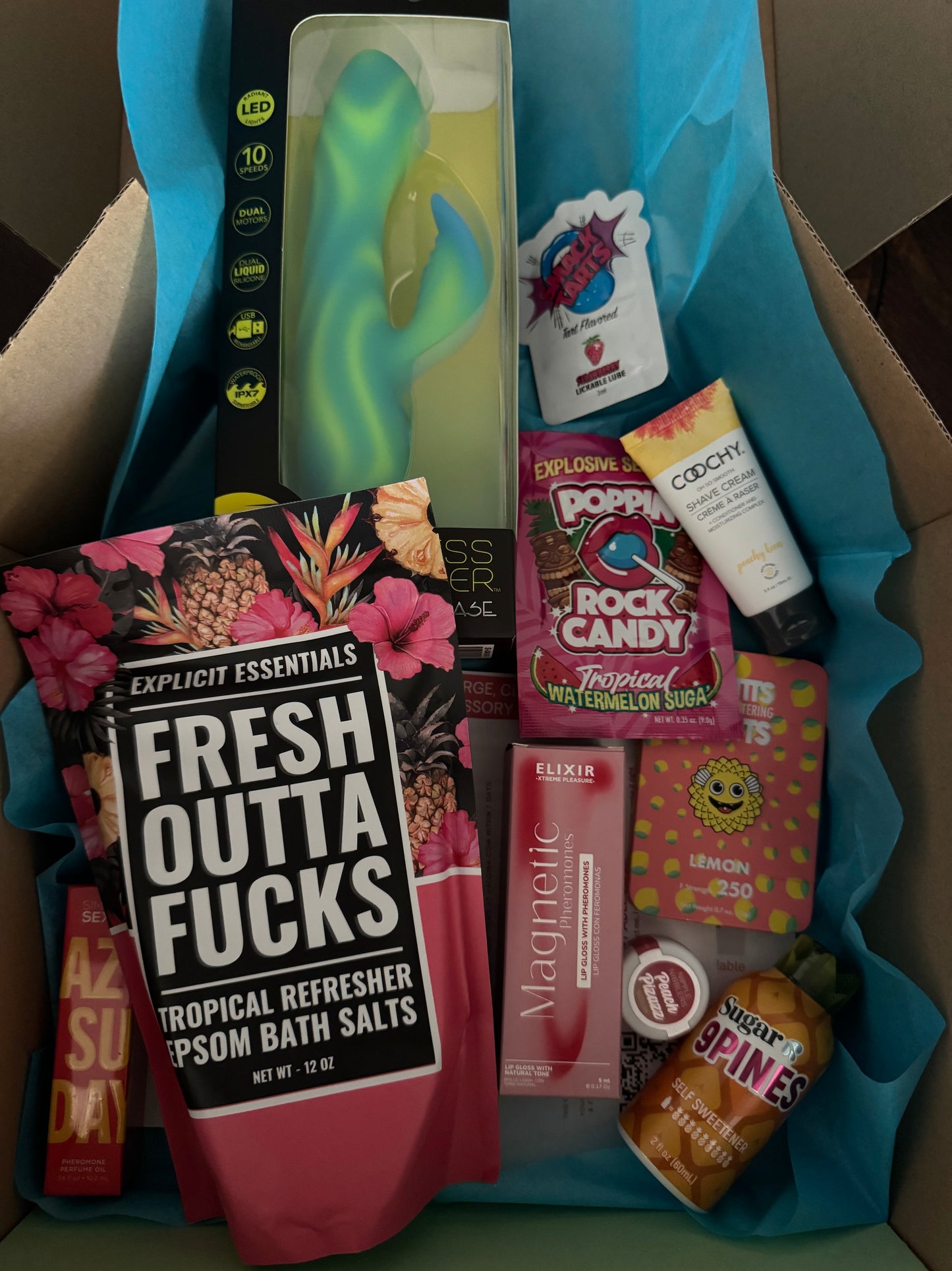 Summer Lovin Bliss Box themed couples gift box - For You or For Two