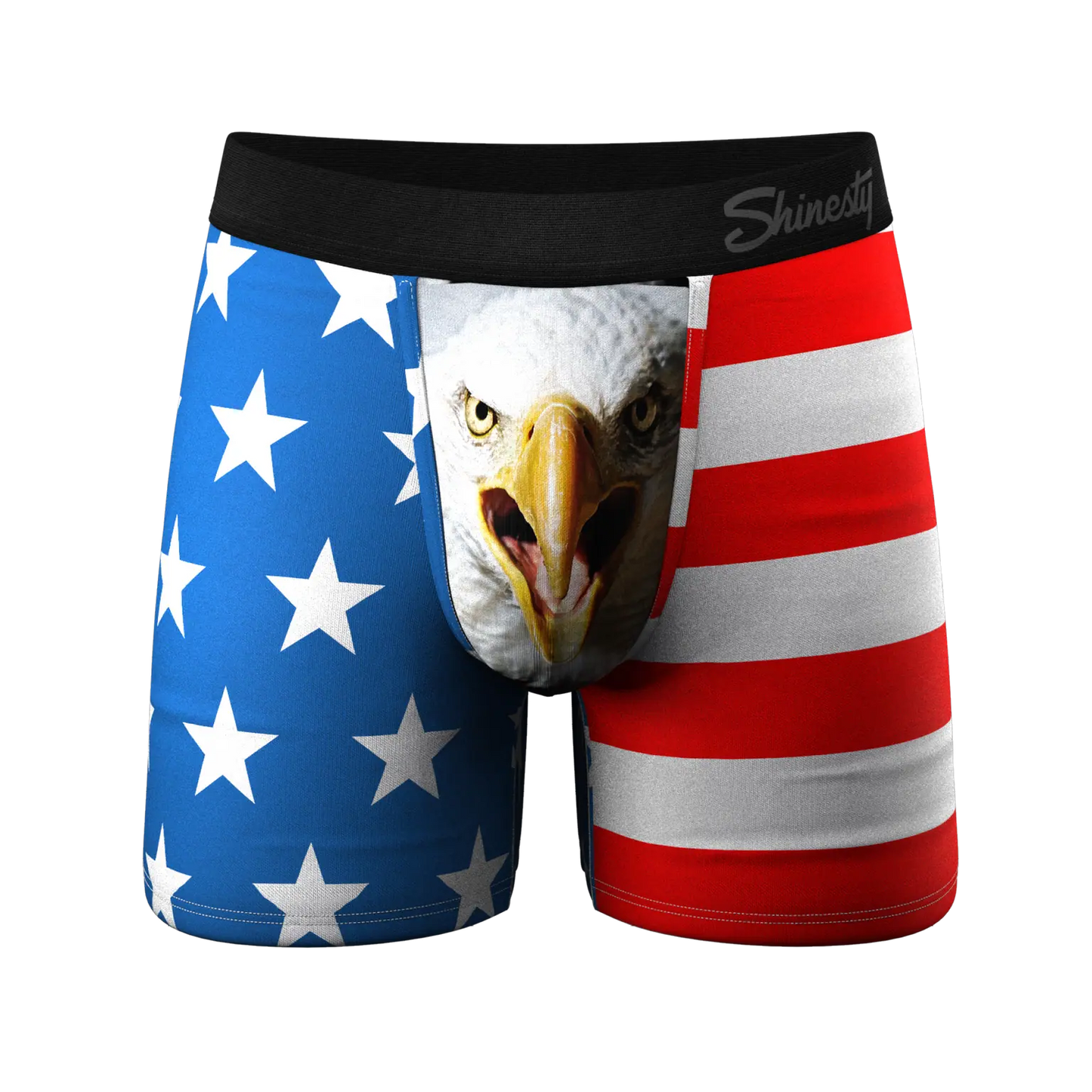 American Eagle - Men’s Flag Boxer / Swim Trunk