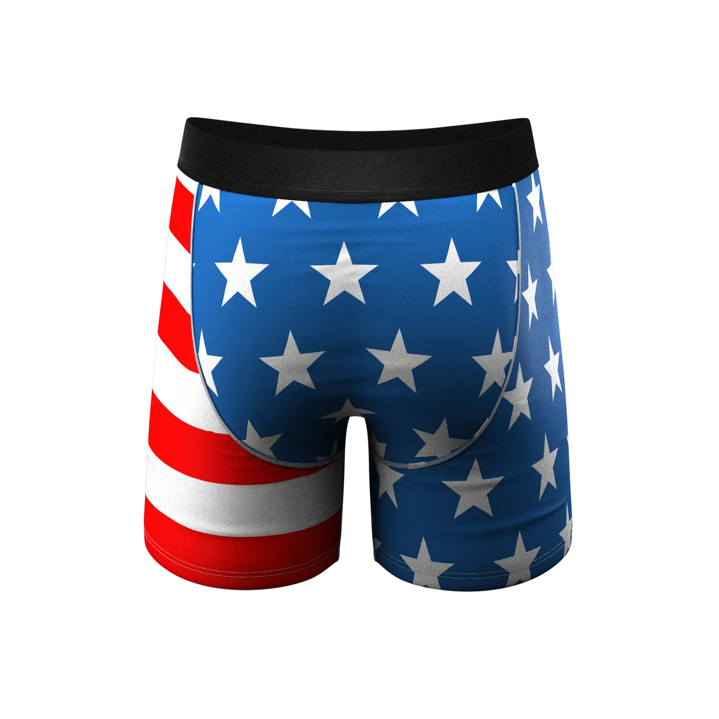 American Eagle - Men’s Flag Boxer / Swim Trunk