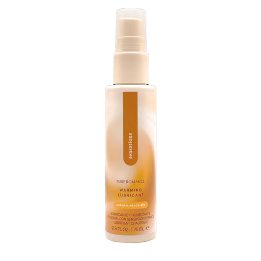 Sensations - Warming Lubricant - Caramel Macchiato - IN STOCK - 1 LEFT! - Pure Romance