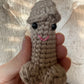 Crochet Pecker Willy Keychain ‚– Handmade Key Ring by Becca - 3 Skin Tones - 19 LEFT! - VALGINA.com