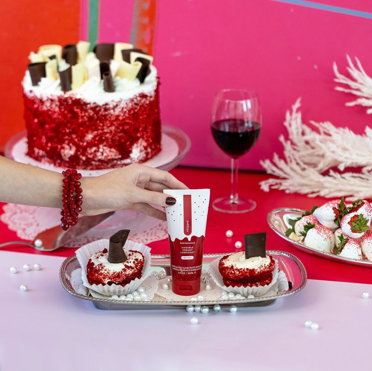 Whipped Lubricant - Red Velvet - IN STOCK - 15 LEFT! - Pure Romance