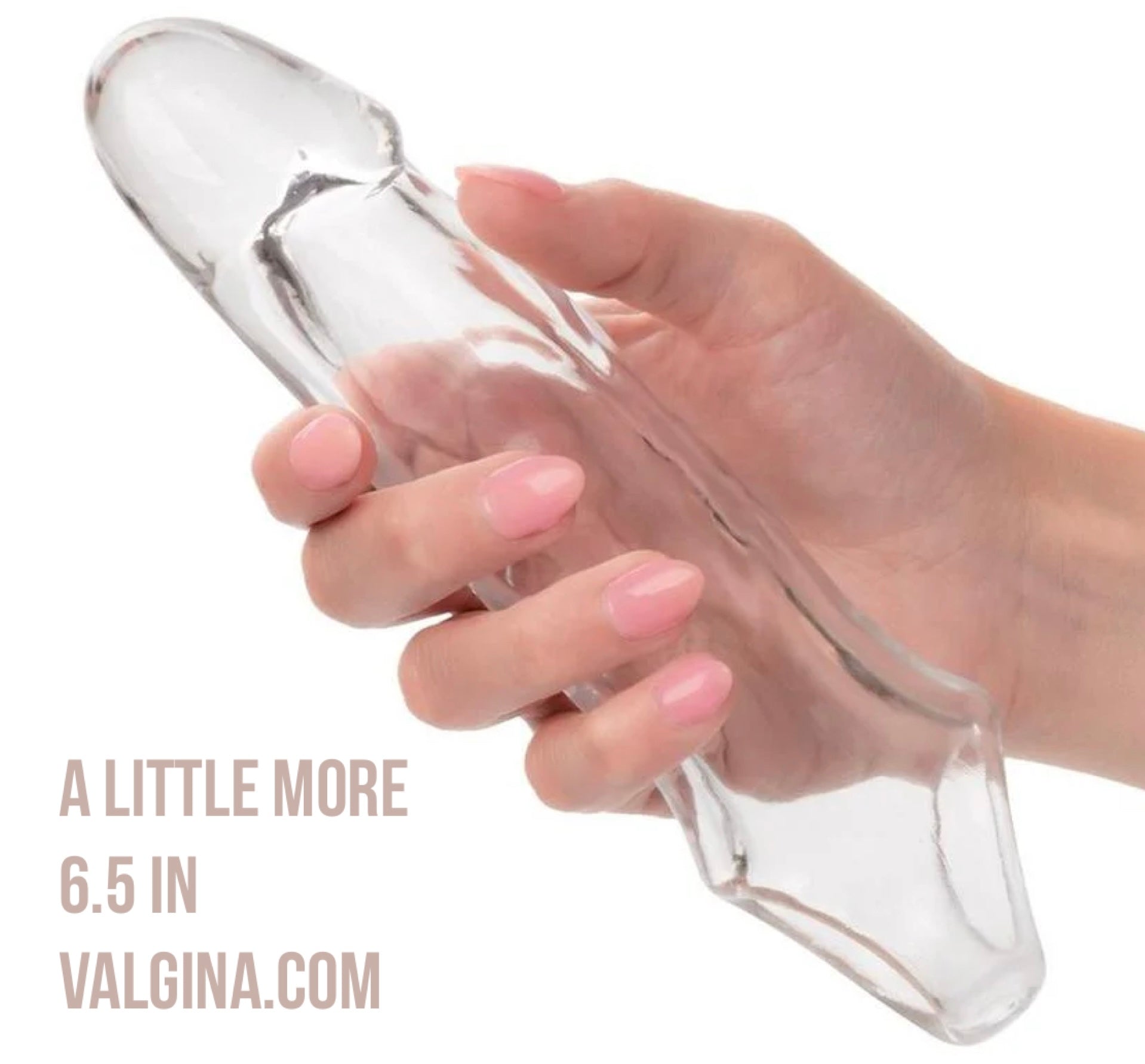 A Little More 7.5" - Real Feel Silicone Extender Sheath VALGINA.com A Little More 7.5" - Real Feel Silicone Extender Sheath VALGINA.com