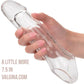 A Little More 7.5" - Real Feel Silicone Extender Sheath - VALGINA.com