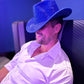 Rhinestone Cowboy Cowgirl Hat - Red White or Blue - NEW! - VALGINA.com