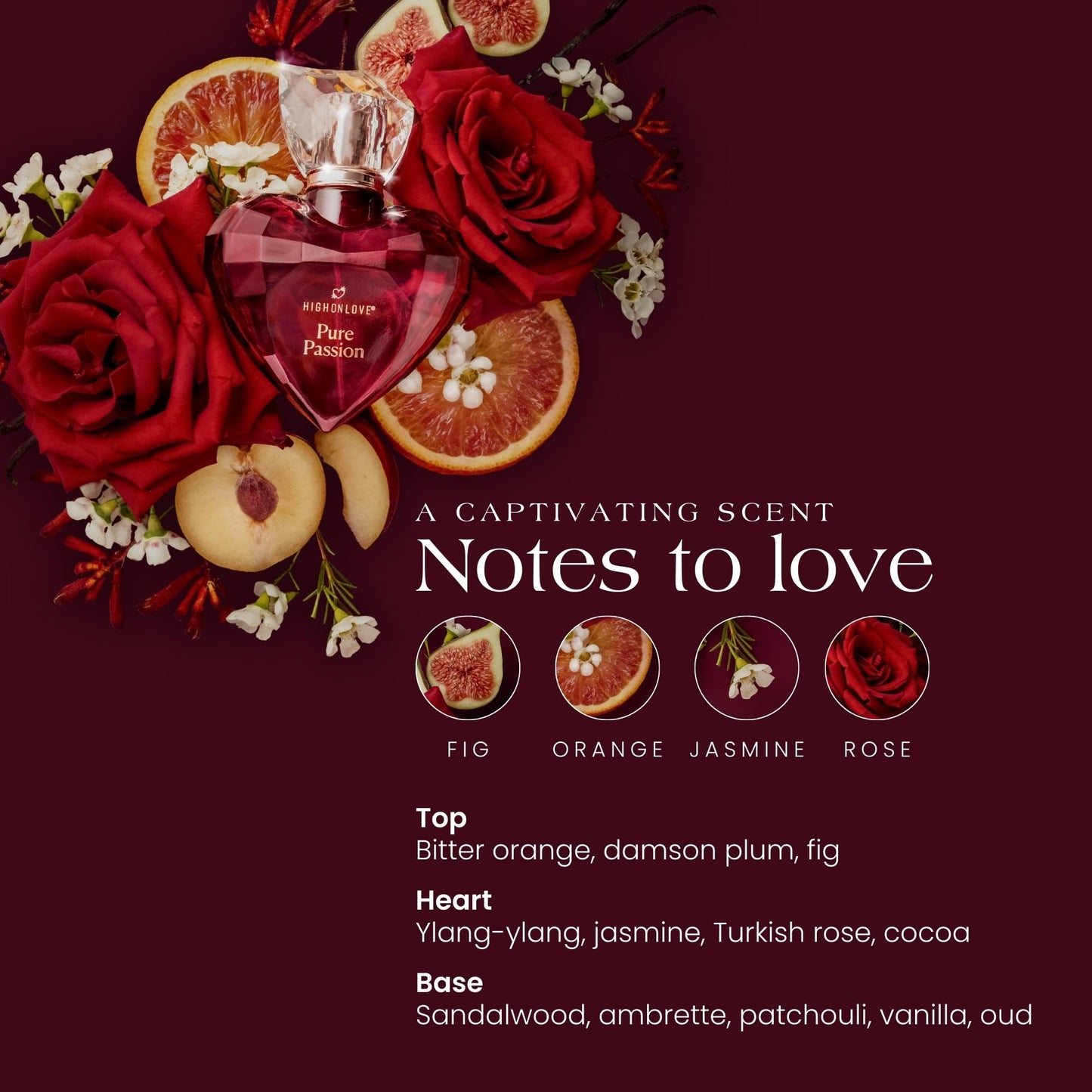 Pure Passion Perfume – 80ml or 10ml - NEW!