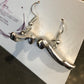 Male Anatomy Statement Earrings - 10 LEFT! | VALGINA - alternate view