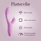 Fluttervibe - Butterfly Pink Rabbit - Pure Romance - VALGINA.com
