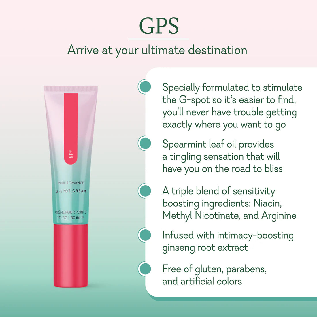 GPS - G-Spot Cream - Pure Romance