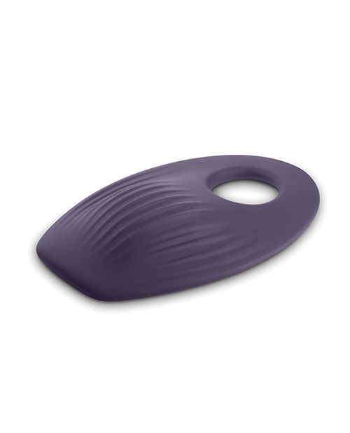 App-Controlled Vibrating Grinder Pad with Built-In C-Ring hole Slate Gray www.VALGINA.com 