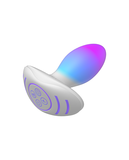 Illumination The Plug - App-Controlled Light Up Glow LED light show anal vibrator toy www.VALGINA.com paradise