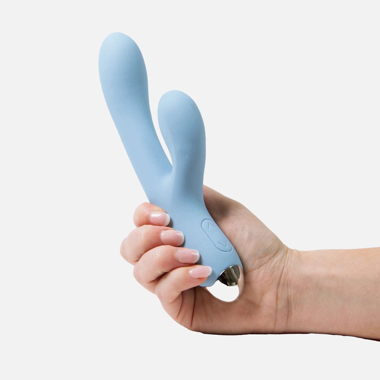 In The Clouds sky blue dual rabbit vibrator by pure romance euforia www.VALGINA.com 