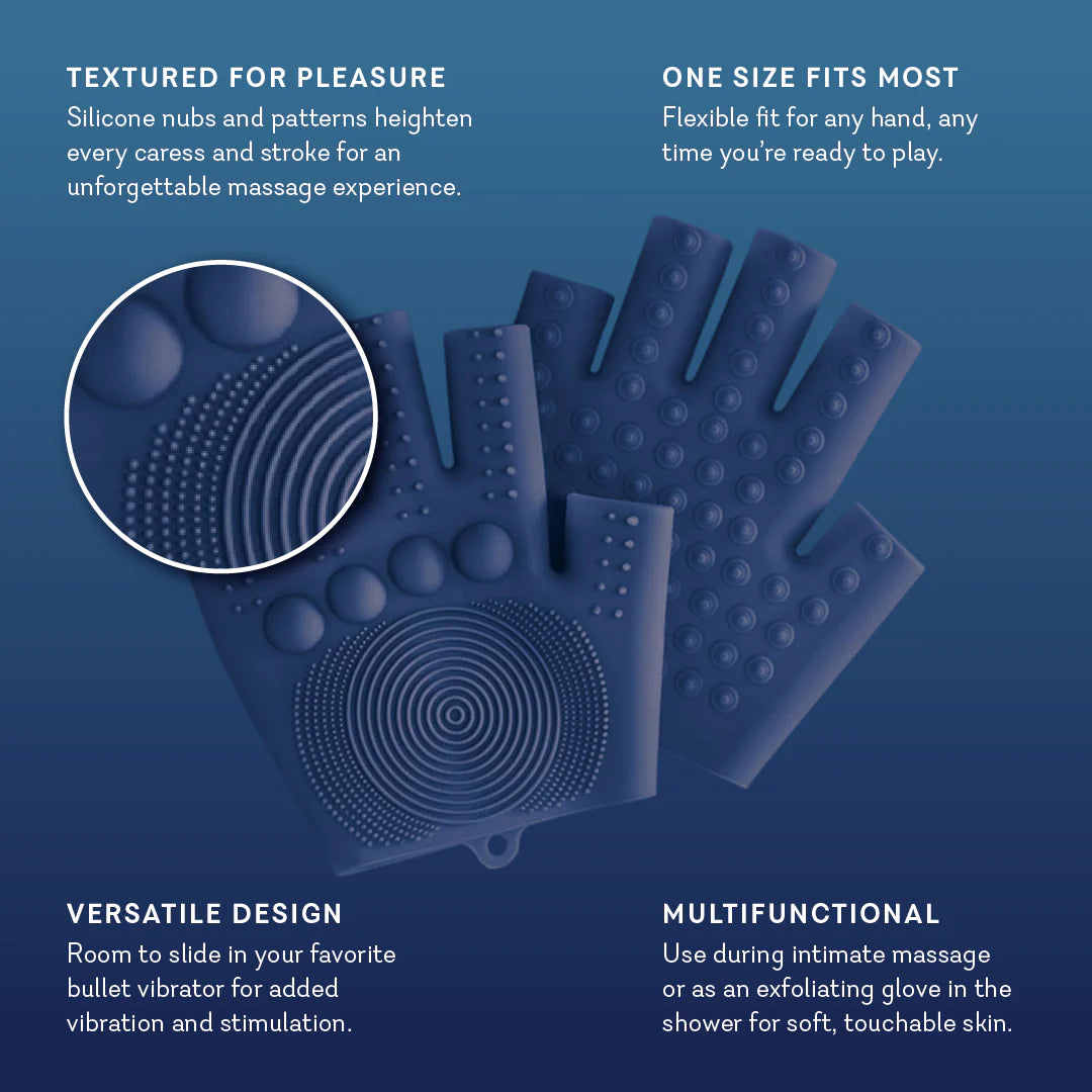 In Good Hands - Textured Kneading Massage Gloves VALGINA.com In Good Hands - Textured Kneading Massage Gloves VALGINA.com