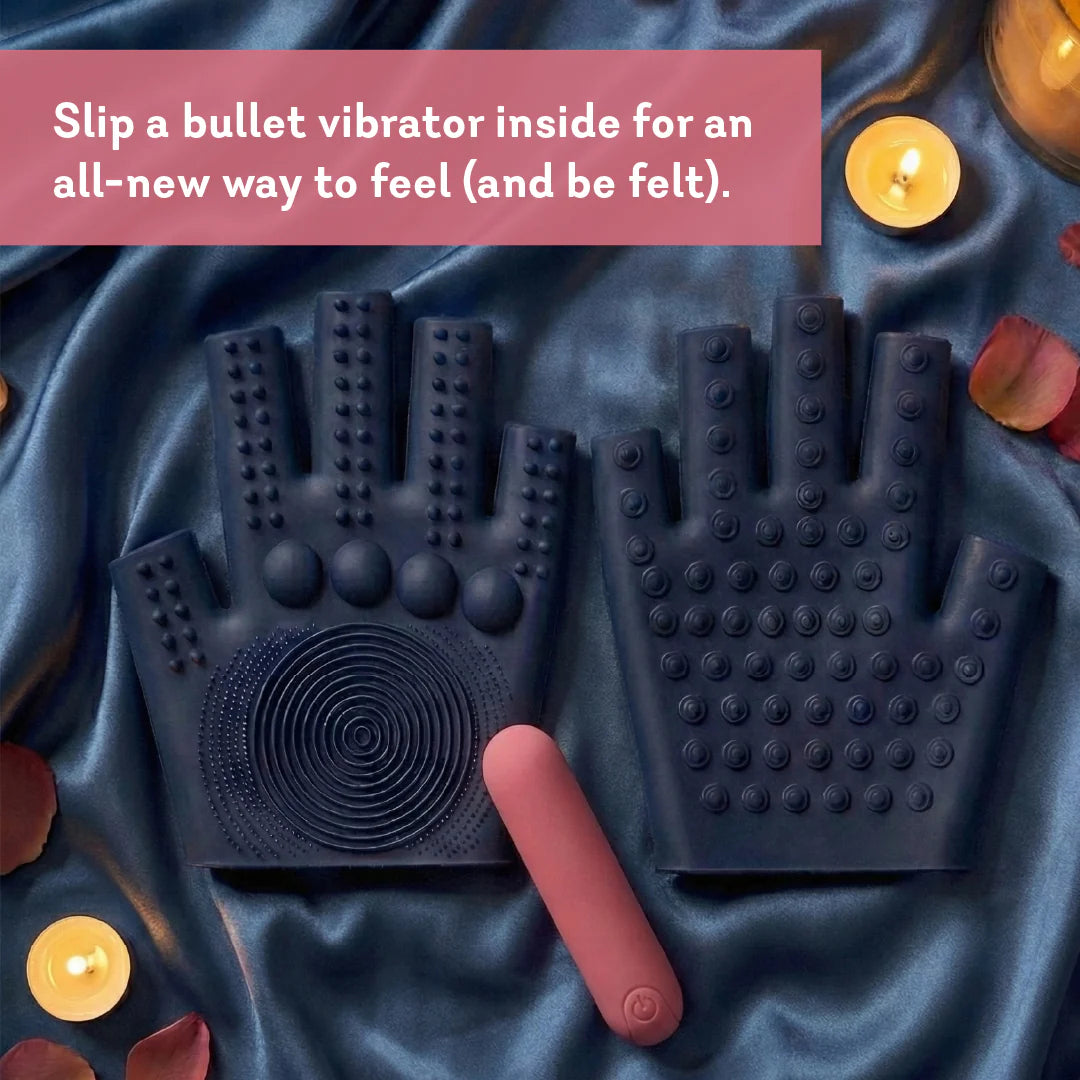 In Good Hands - Textured Kneading Massage Gloves  VALGINA.com