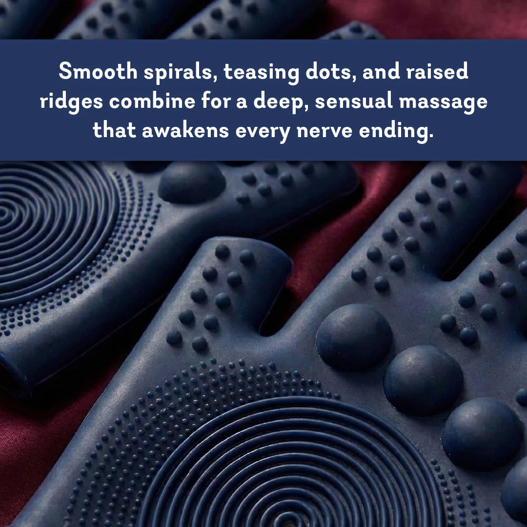 In Good Hands - Textured Kneading Massage Gloves - 15 LEFT!