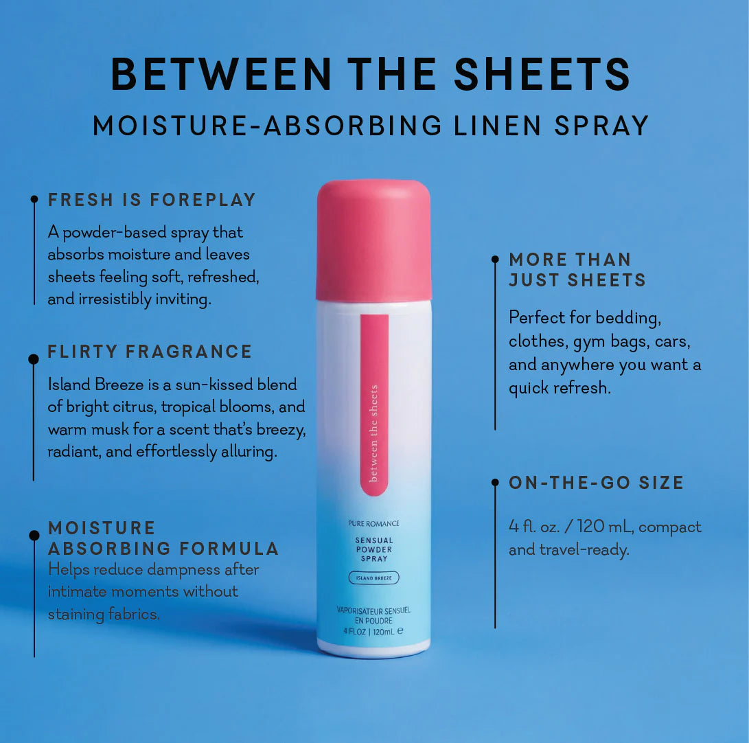 Between the Sheets - Island Breeze - Powder Linen Spray - VALGINA.com