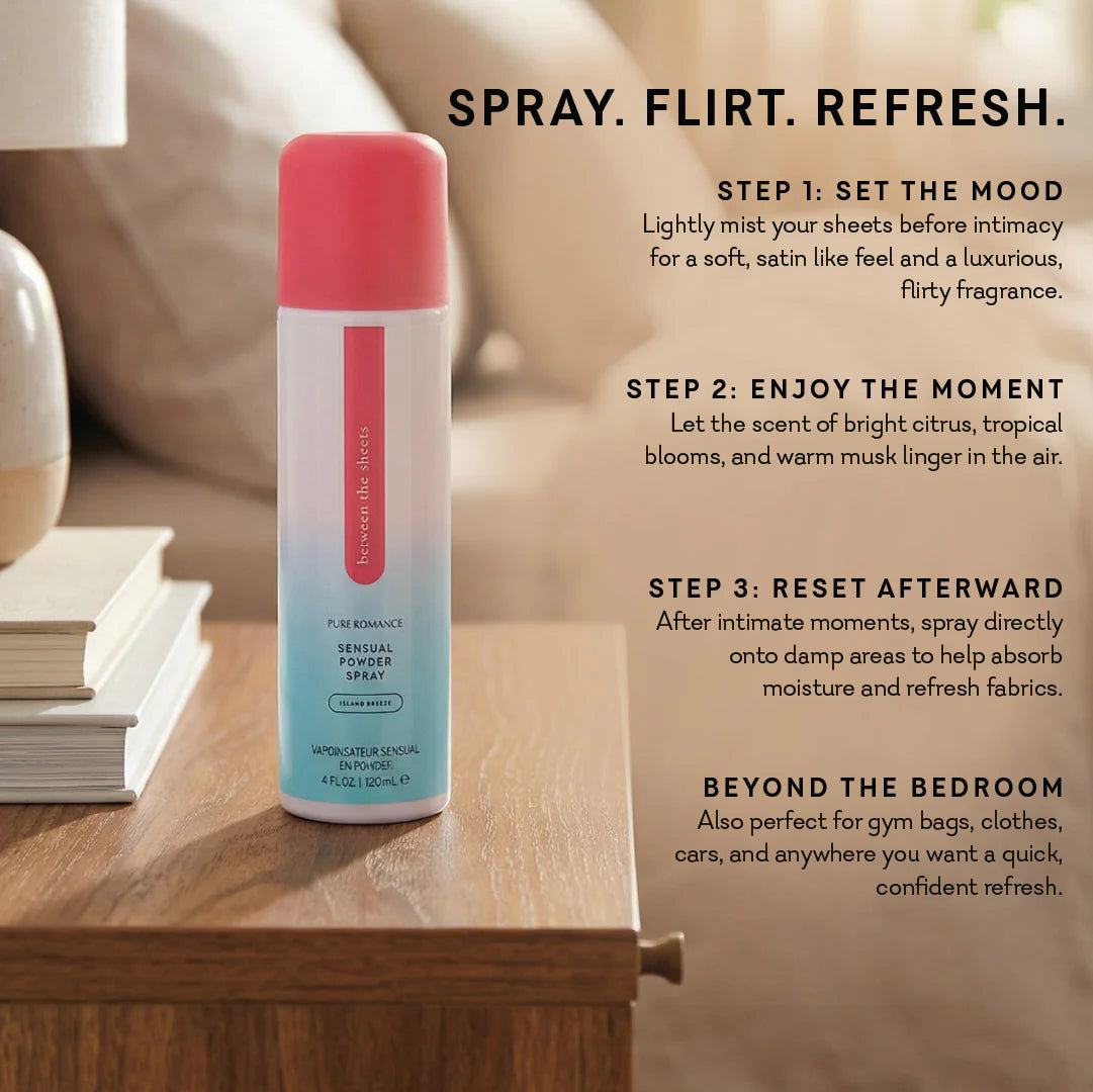 Between the Sheets - Island Breeze - Powder Linen Spray - VALGINA.com