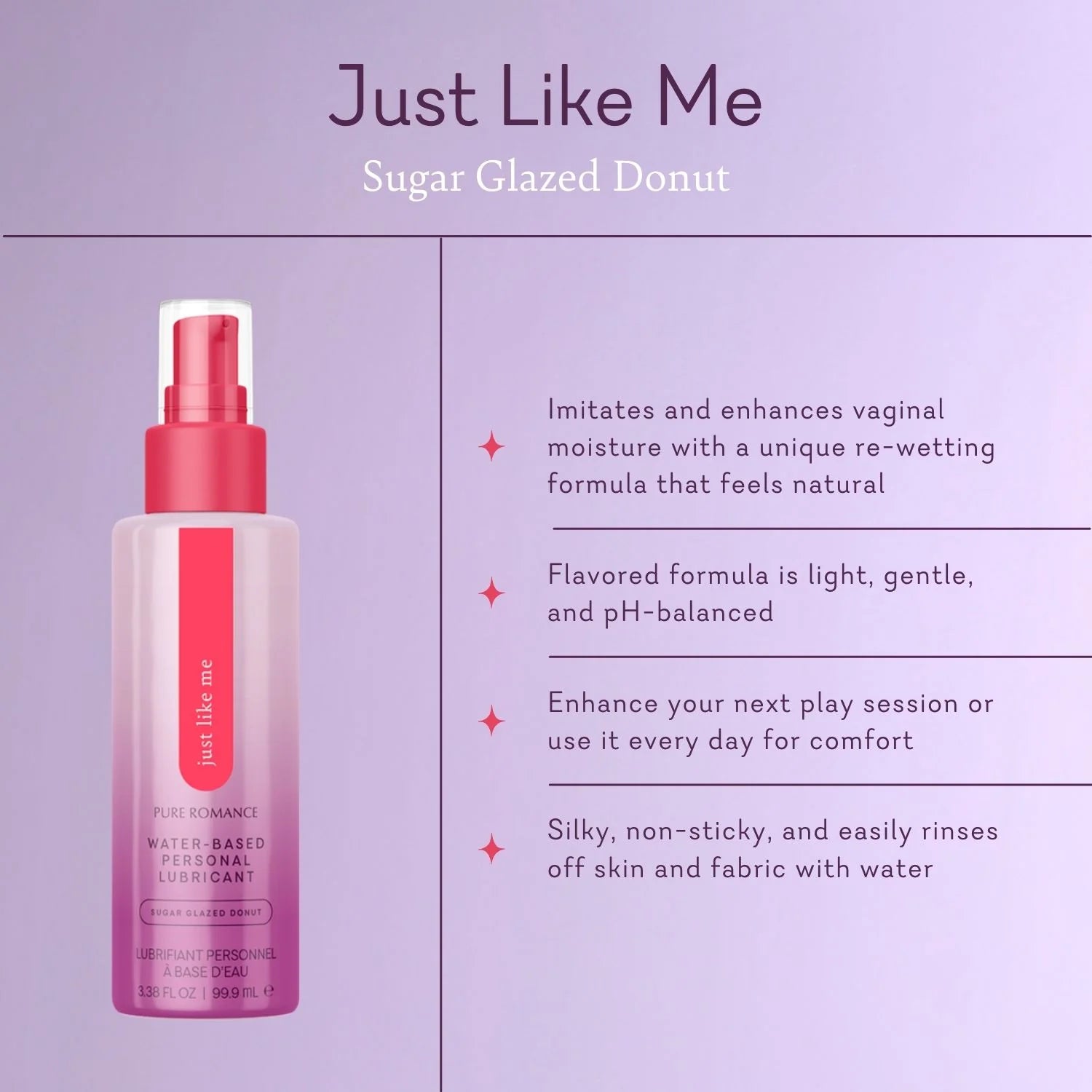 Just Like Me - Watermelon Flavor - Water-Based Personal Lubricant - Pu VALGINA.com Just Like Me - Watermelon Flavor - Water-Based Personal Lubricant - Pu VALGINA.com