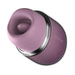 Klitty Muncher rechargeable silicone clitoral suction vibrator in lavender purple - ValGina.com