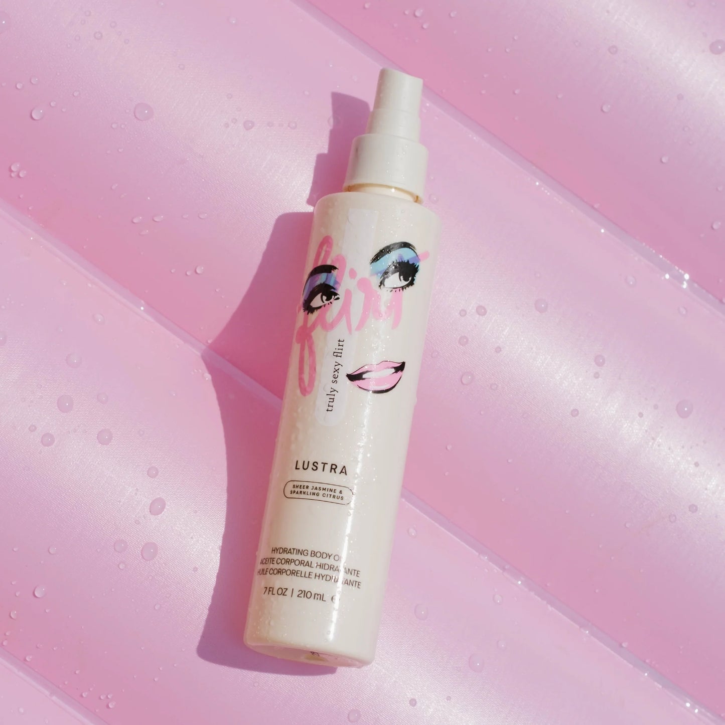 Body Dew Lustra - Hydrating Oil with Pheromones - Truly Sexy Flirt - Pure Romance