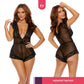 Midnight Fantasy Romper Lingerie or Swimsuit Cover-Up - Pure Romance - VALGINA.com