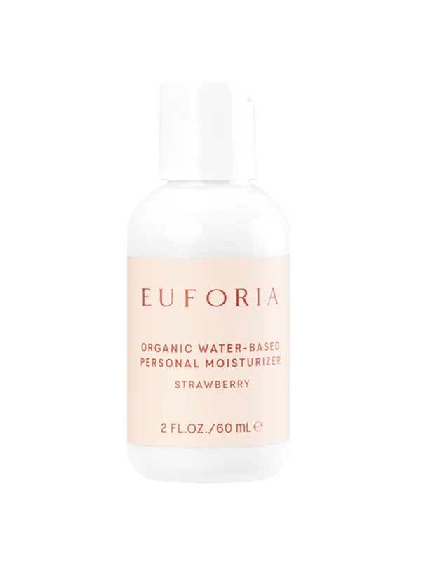 Organic Water-Based Personal Moisturizer - Strawberry - NEW!