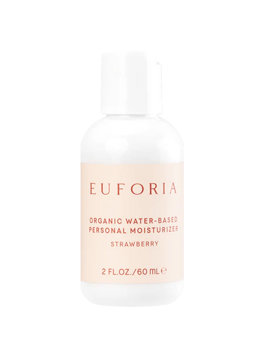 Organic Water-Based Personal Moisturizer - Strawberry - NEW!