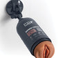 PDX Plus Shower Therapy Soothing Scrub Tan mens shampoo conditioner scrub that is actually an adult toy stroker sleeve it attaches to a shower wall with suction cup www.VALGINA.com