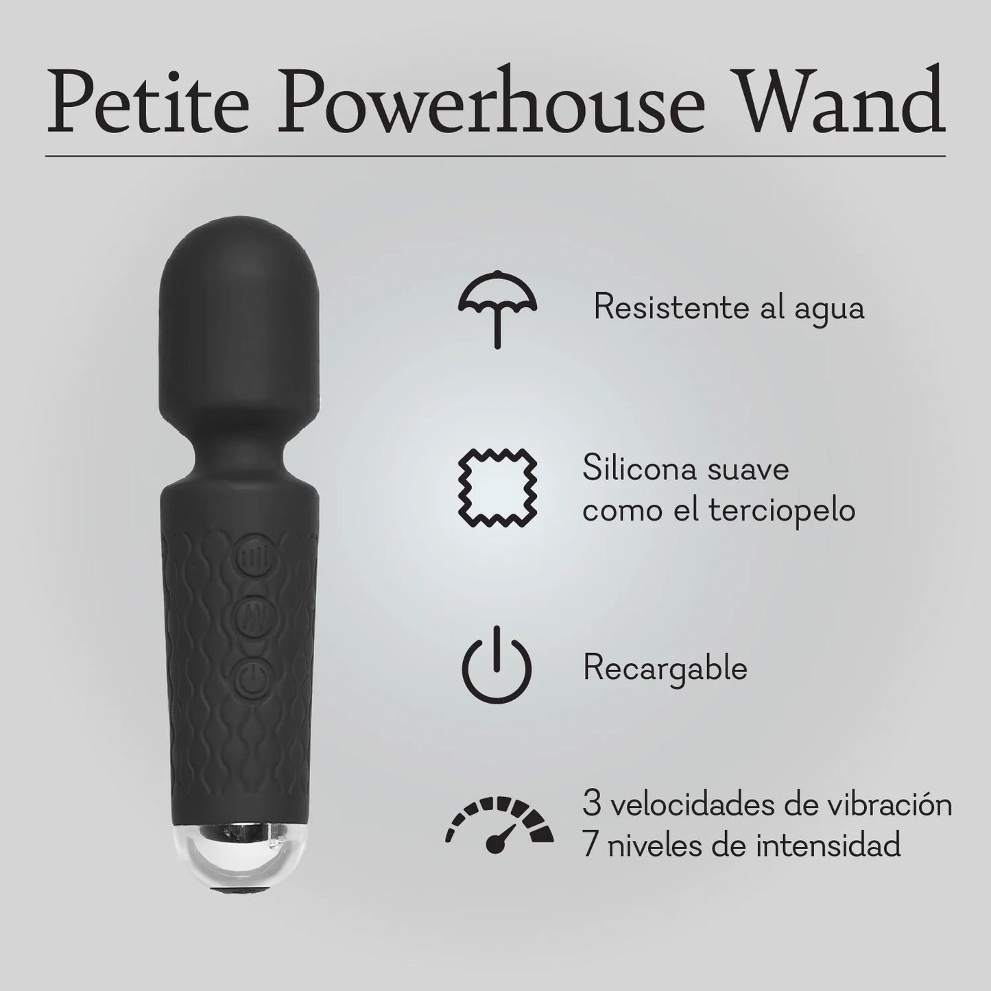 Petite Powerhouse Wand - NEW! - IN STOCK - 55 LEFT!