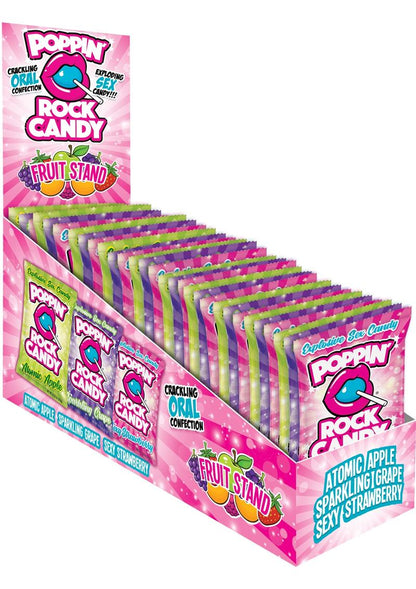 Popping Rock Candy - Fruit and Tropical Fruit Flavors Oral Sensation Candy - VALGINA.com