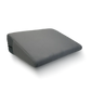 Position Wedge – Support Cushion for Elevated Intimacy. A gray wedge-shaped position wedge cushion with a soft, machine-washable cover. Best couples sex pillow. www.VALGINA.com