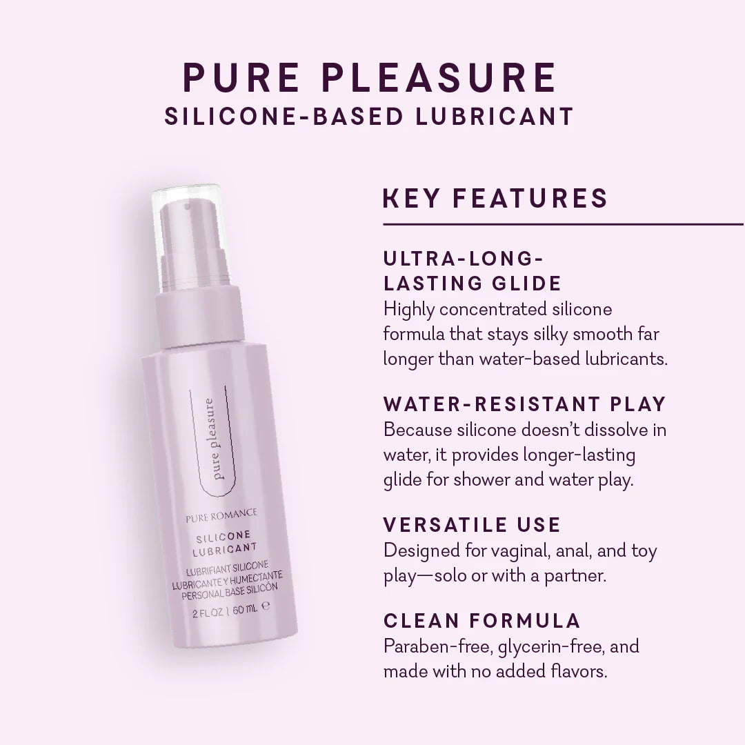 Pure Pleasure - Unflavored Silicone Based Personal Lubricant - 31 LEFT! - VALGINA.com