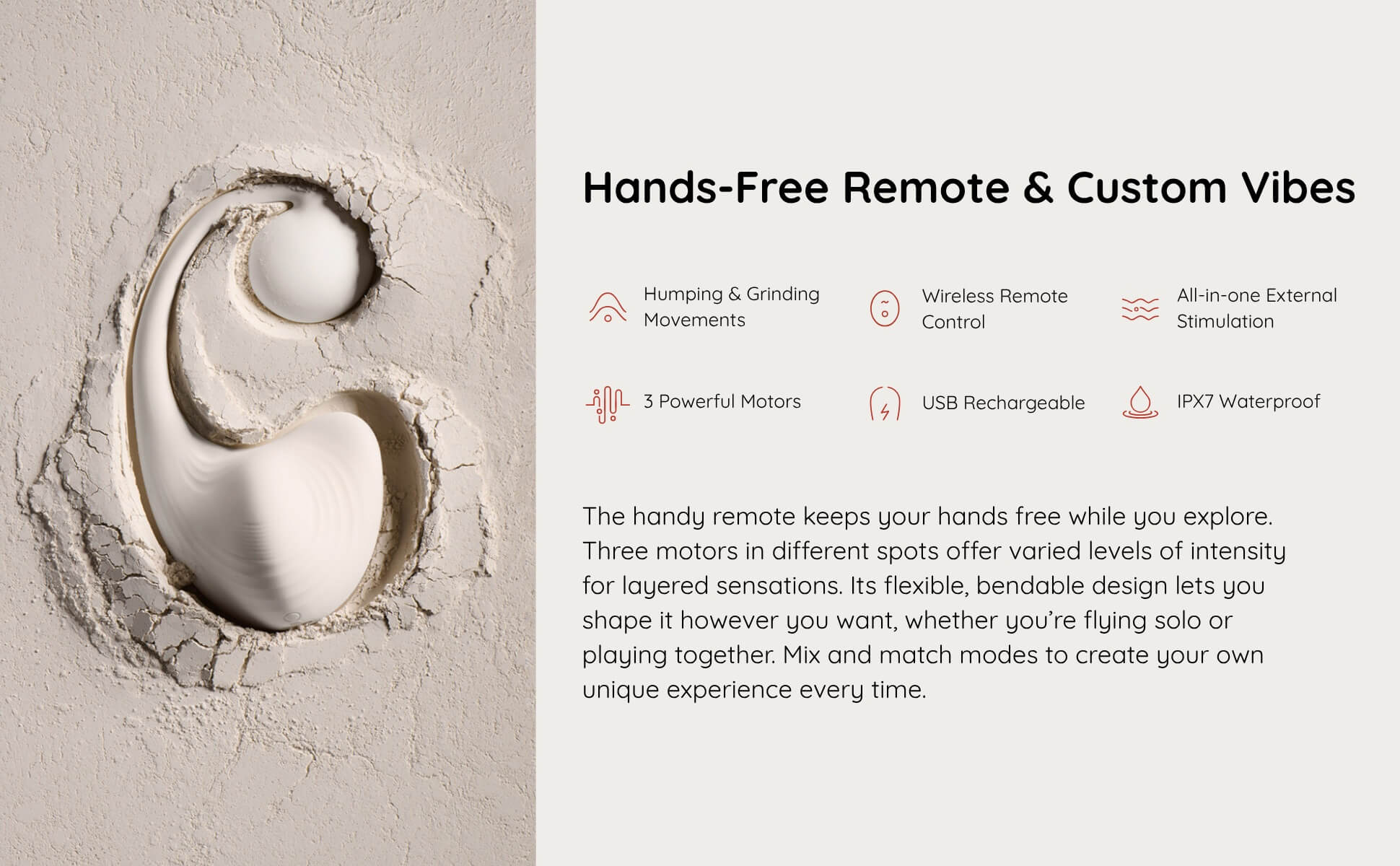 Puzzle Hands-Free Grinder Pad - VALGINA.com