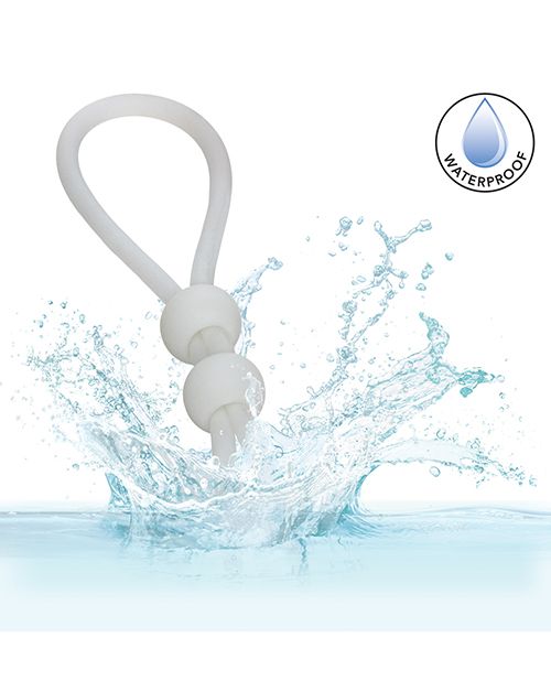 Real Feel Alpha Dual Liquid Silicone Lasso Ring for Couples - Double cring www.VALGINA.com 