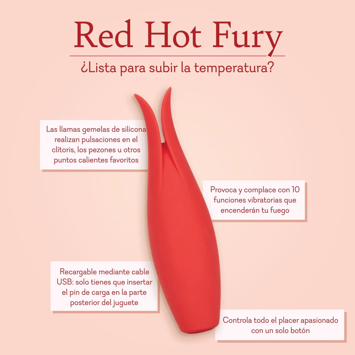 Red Hot Fury - CaleXOtics - LIMITED EDITION! - 8 LEFT!