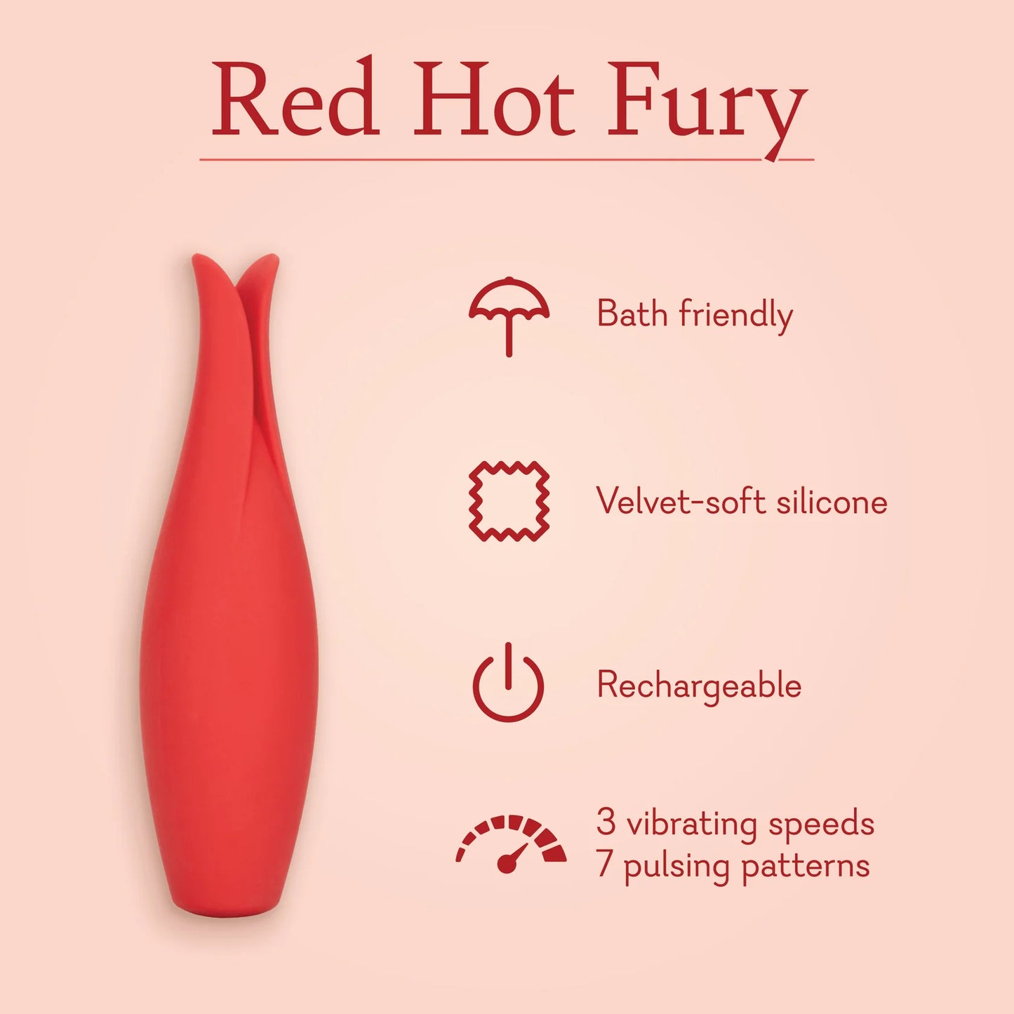 Red Hot Fury - CaleXOtics - LIMITED EDITION! - 8 LEFT!