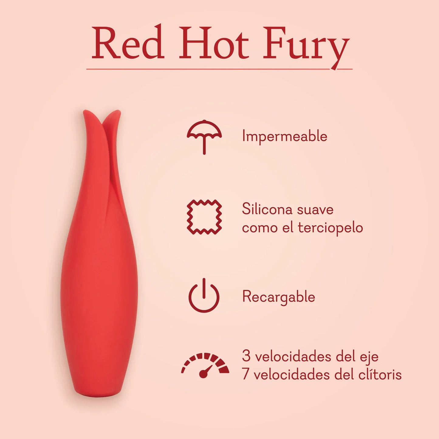 Red Hot Fury - CaleXOtics - LIMITED EDITION! - 8 LEFT!
