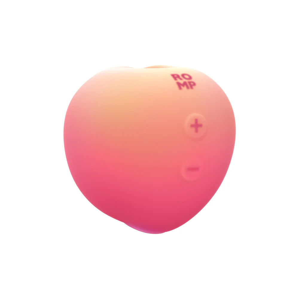 Pink Peach Romp soft silicone vibrator - ValGina.com