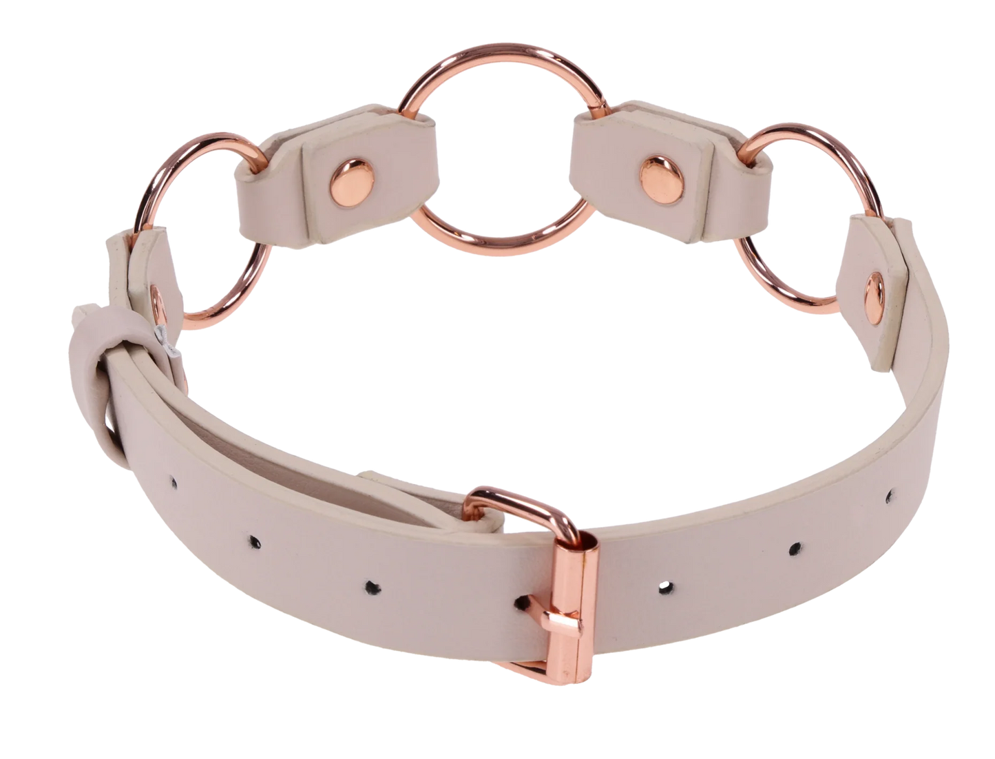 Rose Gold Ring Day Collar by www.VALGINA.com 