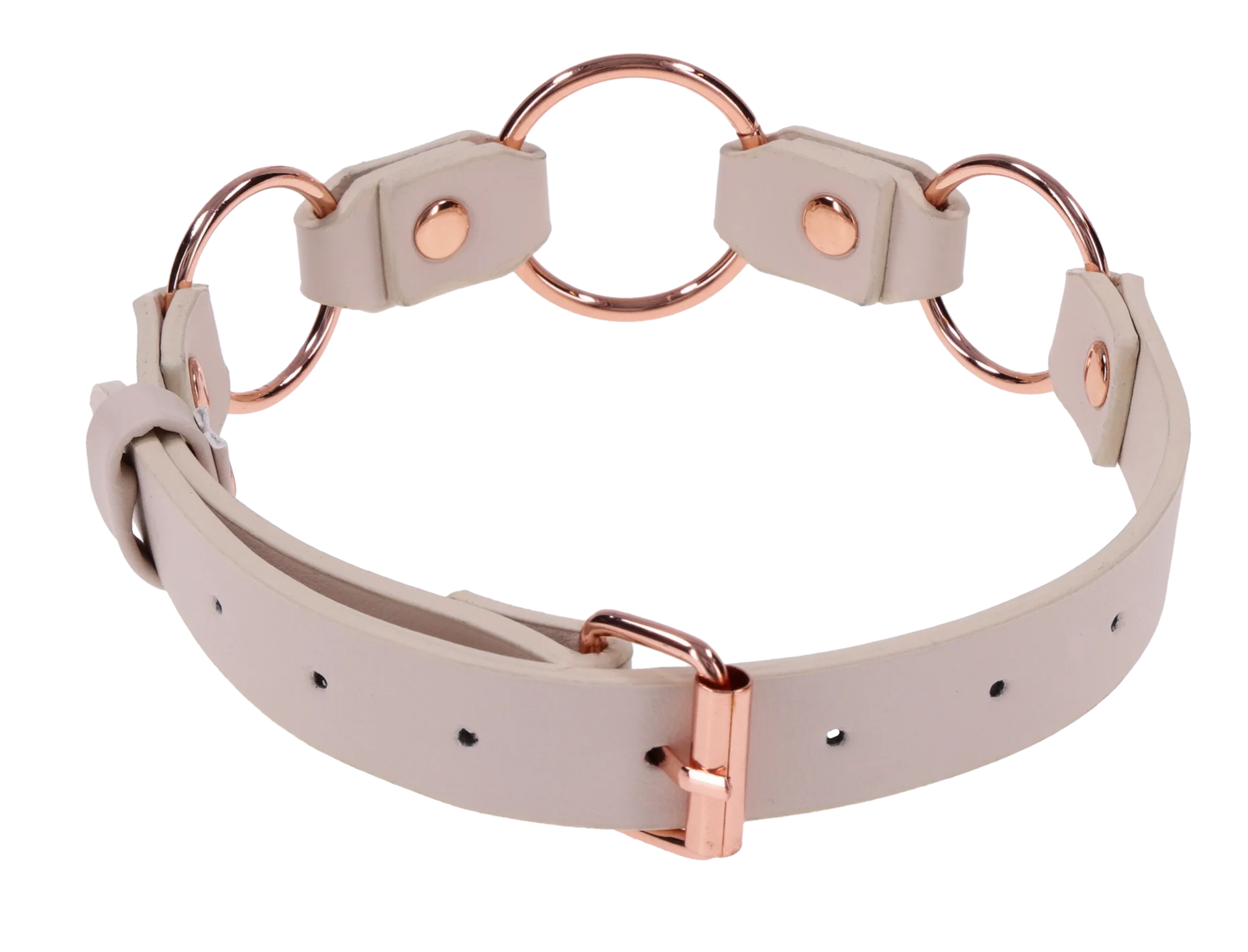 Rose Gold Ring Day Collar by www.VALGINA.com 