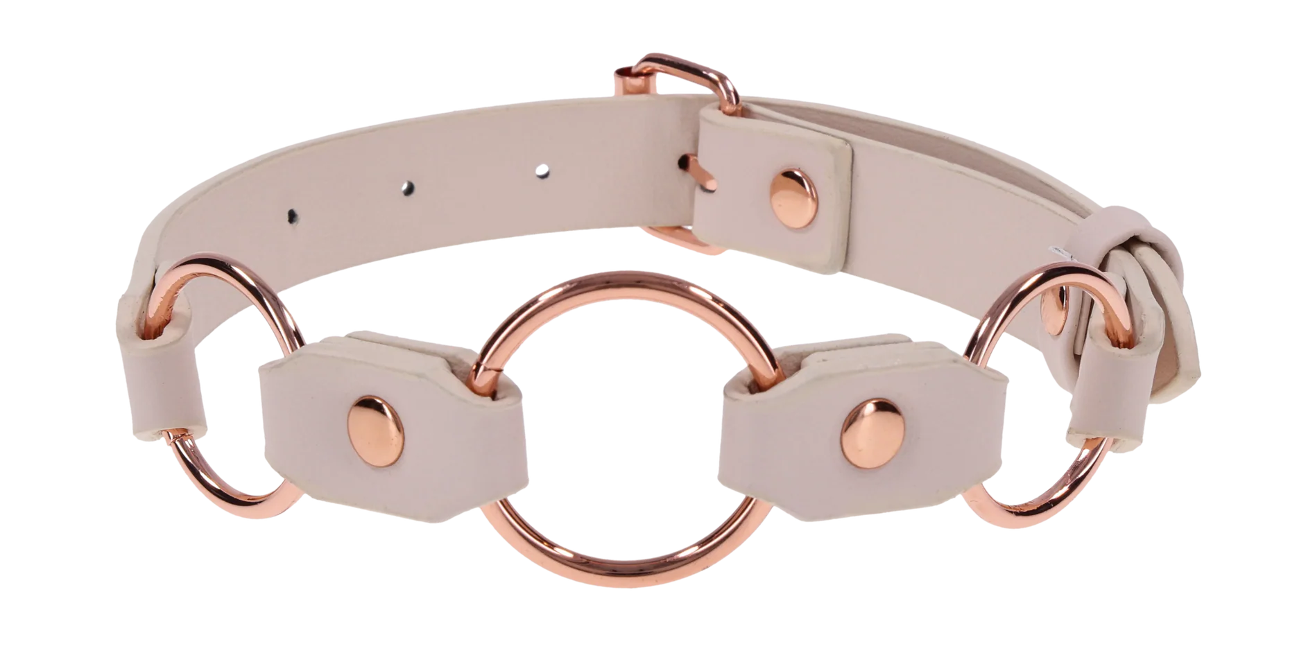 Rose Gold Ring Day Collar by www.VALGINA.com 