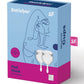 Satisfyer Feel Good Menstrual Cup - 2 Pack - Light Blue or Clear - NEW! - Menstrual Cups | VALGINA - lifestyle shot