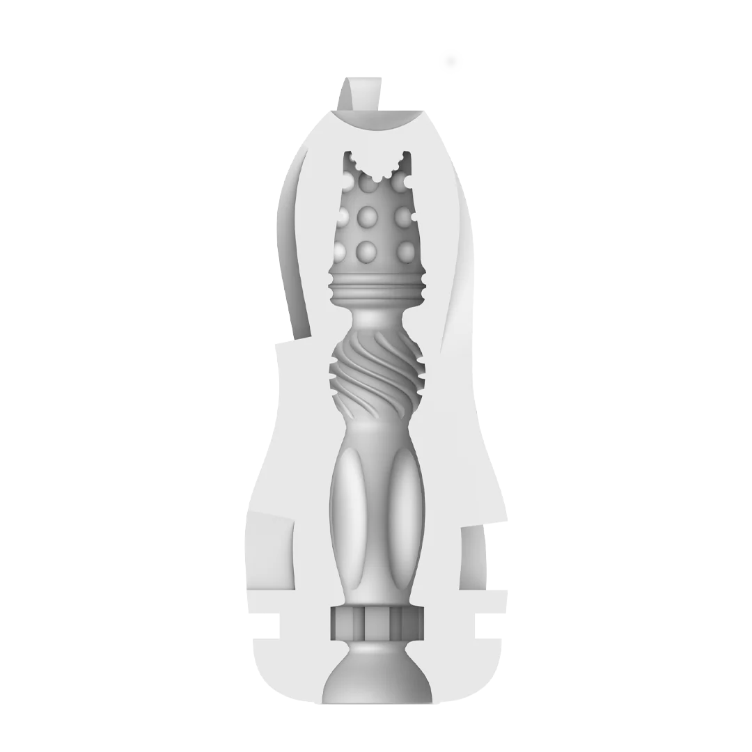 Self Service - Non-Buzzing Sleeve - IN STOCK - 2 LEFT! - VALGINA.com interior texture what its like inside 