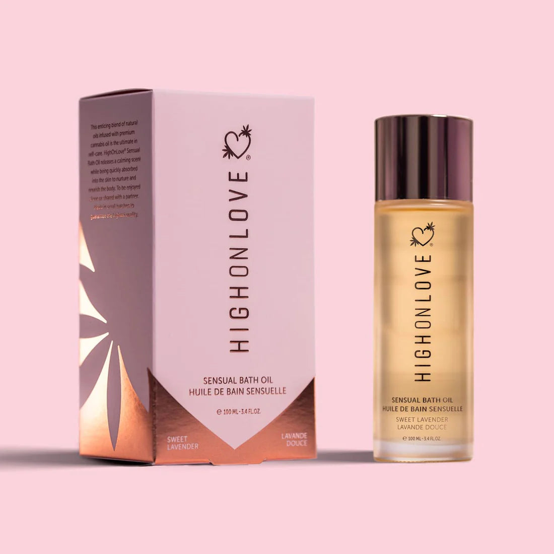 Sweet Lavender Bath Oil – Hemp-Infused Nourishment for a Spa-Worthy Soak - NEW! www.VALGINA.com HighOnLove