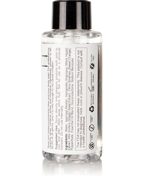 Cleansing Mist - Adult Toy Cleaner - Travel Size - 2 oz - NEW!